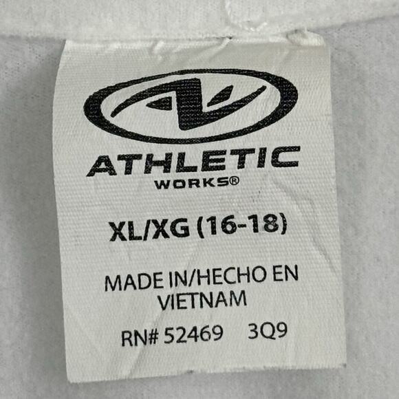 Athletic Works Women's White Stretchy Long Sleeve Athletic Fit Top SZ/XL 16-18 - Picture 13 of 14
